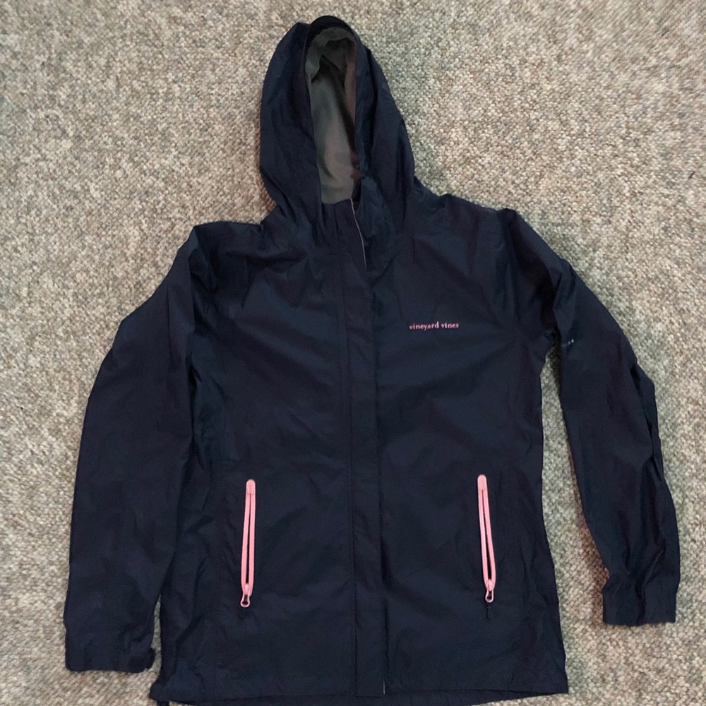 Vineyard Vines Navy Windbreaker Medium